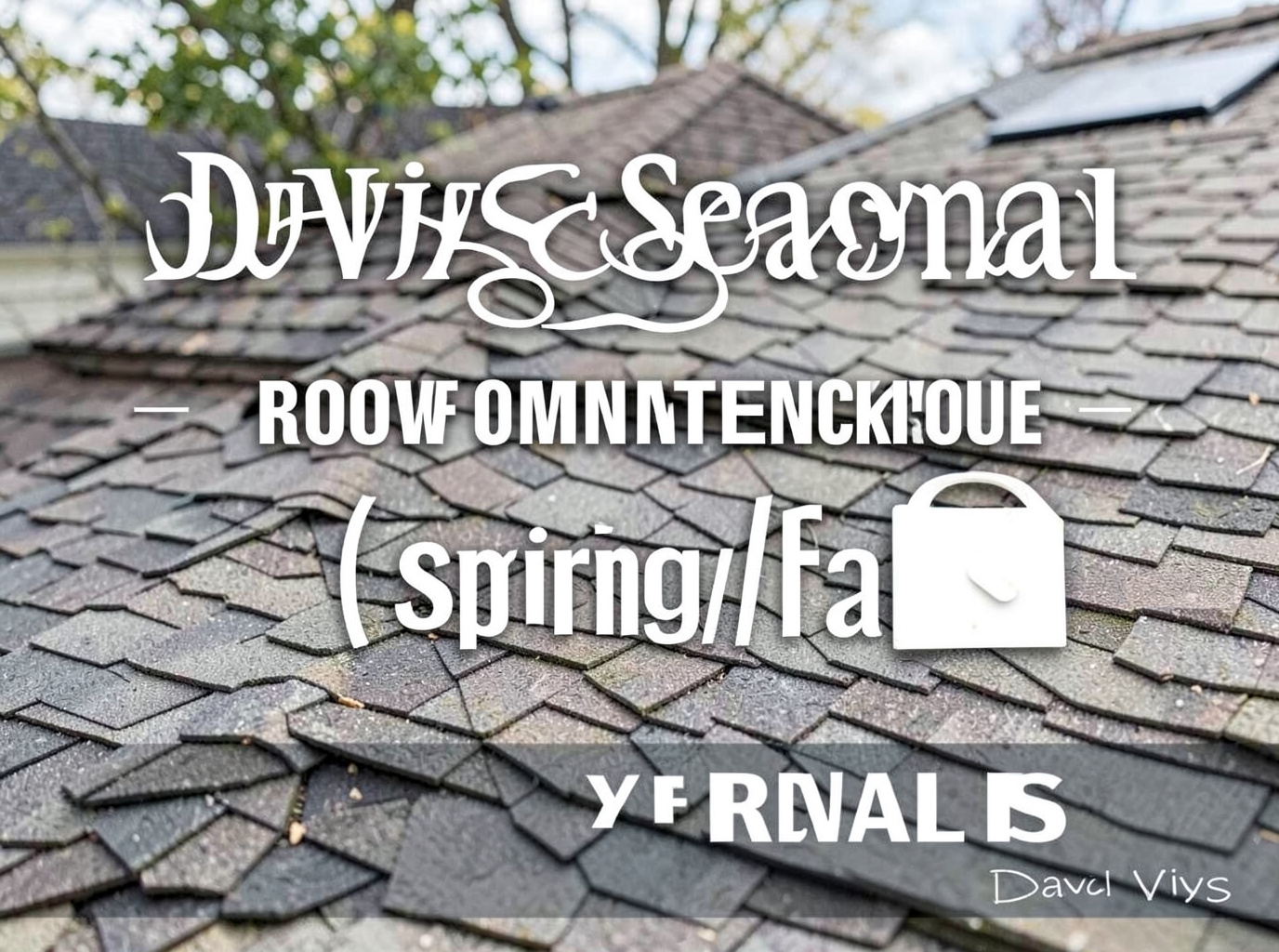 Davis Seasonal Roof Maintenance Checklist (Spring/Fall)