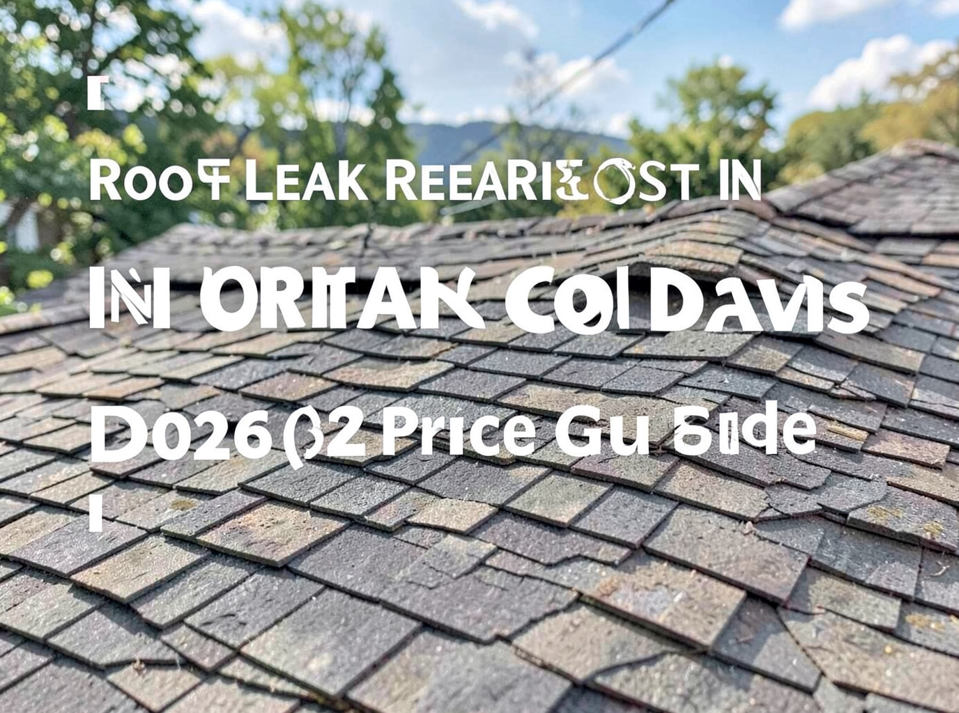 Roof Leak Repair Cost in Davis (2026 Price Guide)